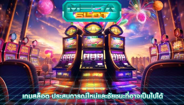 เกมสล็อต ประสบการณ์ใหม่และชัยชนะที่อาจเป็นไปได้